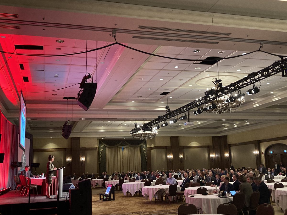 sonyasavage's tweet photo. This morning, I joined the Independent Power Producers Society of Alberta (IPPSA) to deliver the keynote address at their annual conference in Banff.

We can reduce emissions without reducing economic activity.

Thanks to Evan Bahry for your service, and to IPPSA for having me! https://t.co/agQ3b8pbku