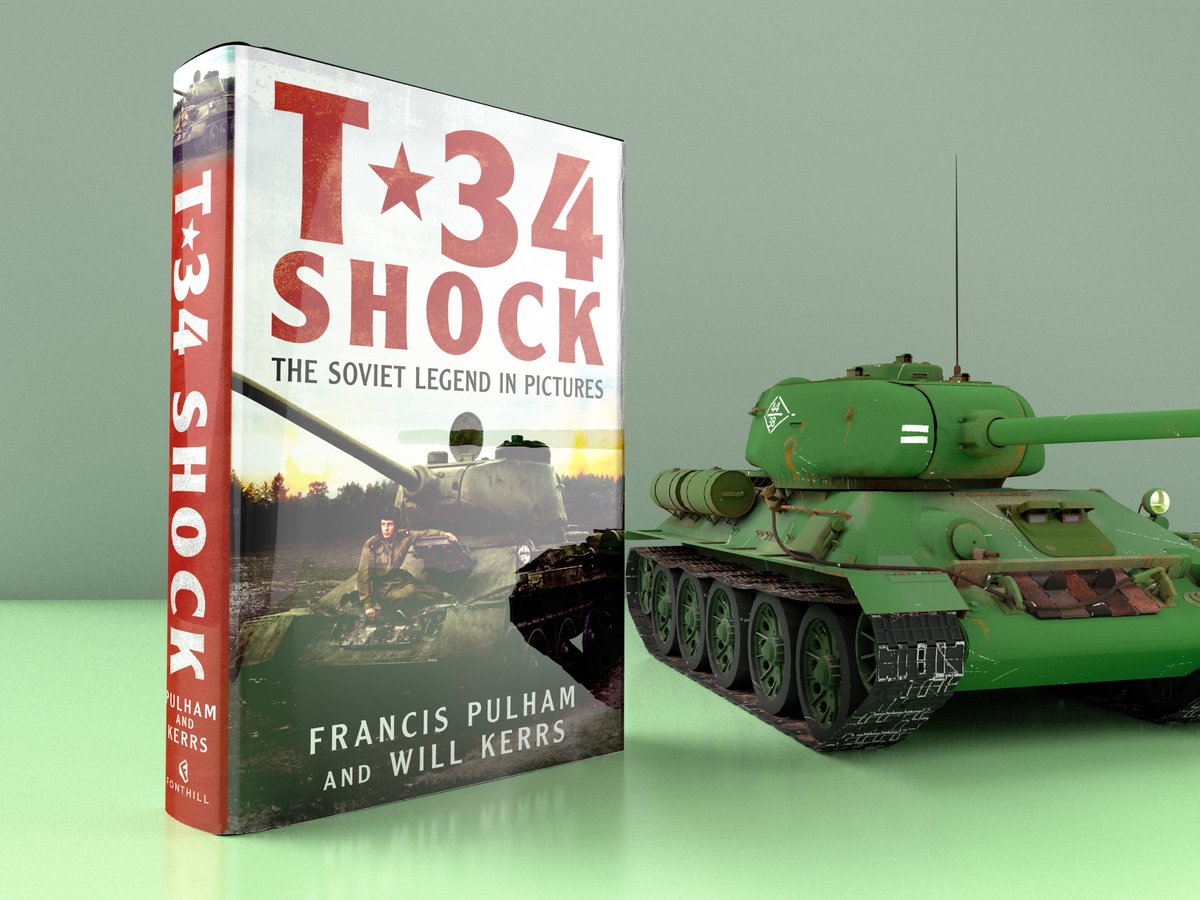 FonthillMedia's tweet photo. ⭐️⭐️⭐️⭐️⭐️Recommended "T★34 SHOCK: THE SOVIET LEGEND IN PICTURES" by Francis Pulham and Will Kerrs
👉🏼 https://t.co/JqyG5ewuN0
#T34 #tank #SovietTanks #WW2 #tanks #AV #armoredvehicle #military #tankmodeller #armouredvehicles #TankBooks #MilitaryHistory #newbooks #T34Shock https://t.co/Xby8cL0AjY