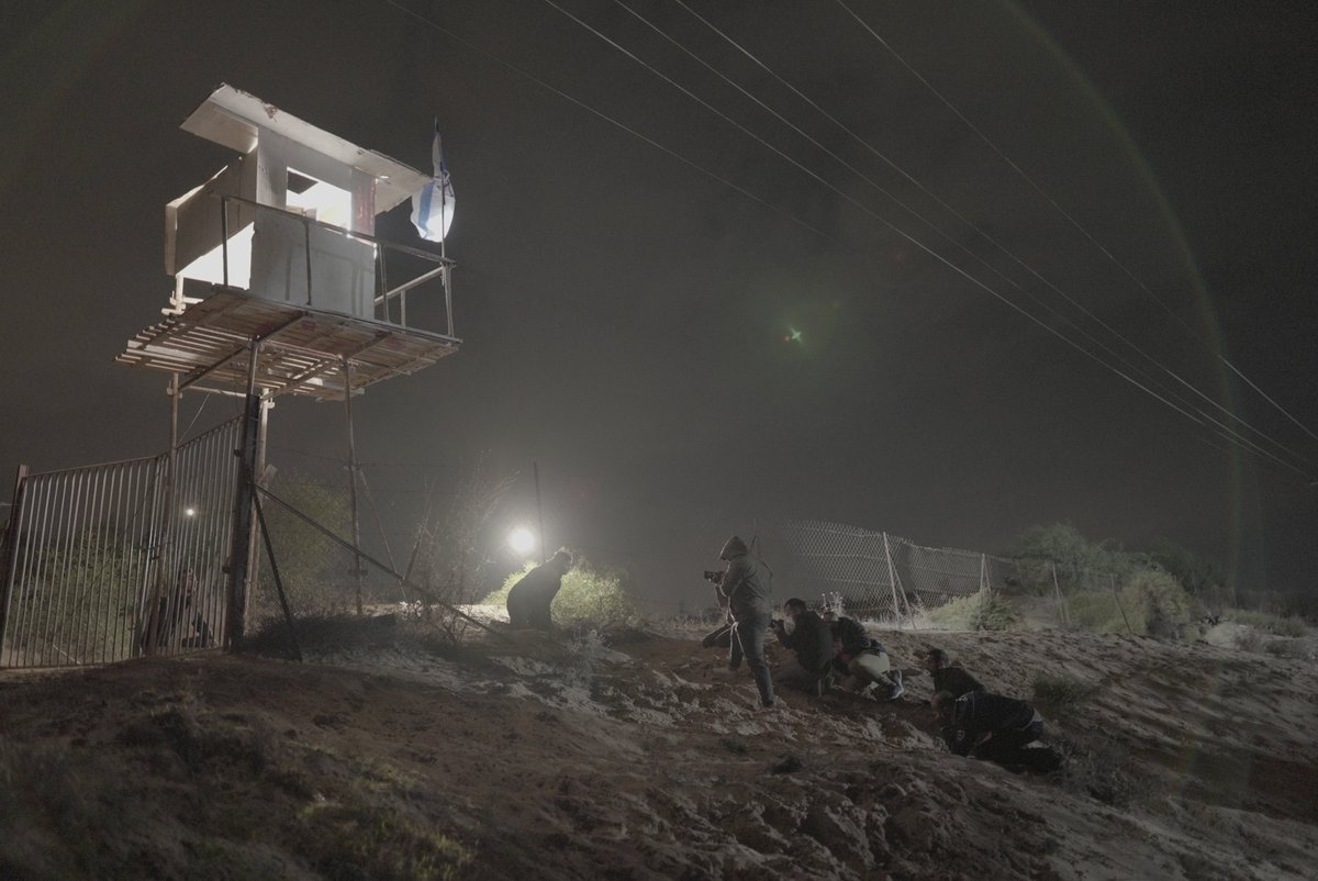 MohammedSawwaf's tweet photo. Exciting news! Our incredible team just finished filming a thought-provoking documentary on the daily struggles faced by Palestinian prisoners in Israeli occupation prisons. It's an honor to bring attention to such an important issue. #Documentary #Filmmaking  
#AlefMultimedia https://t.co/8ltEMiUdlw