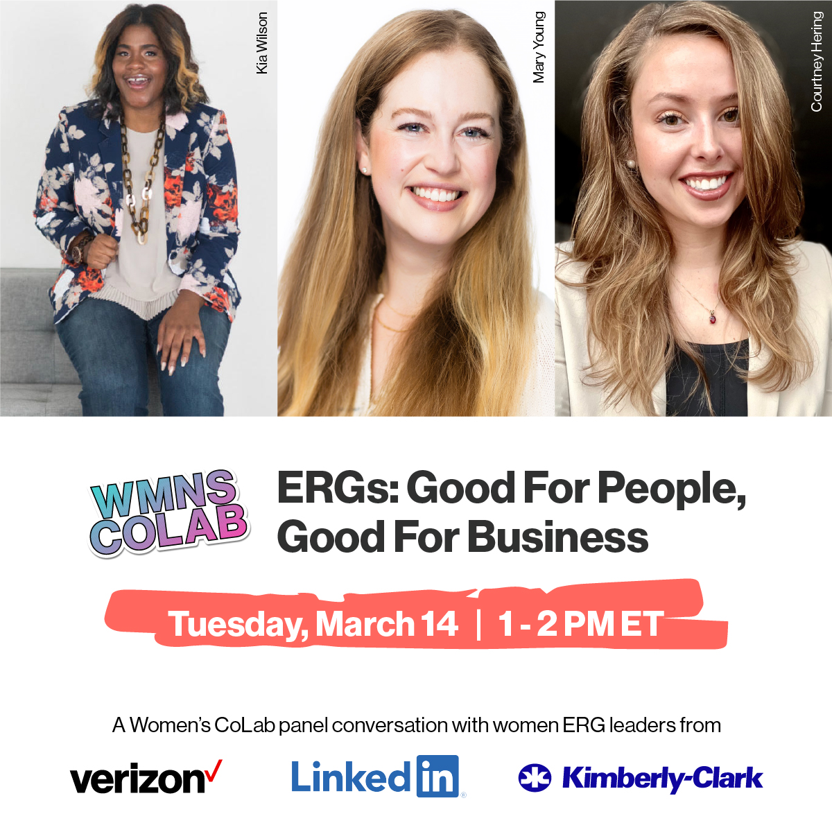 🔔 Happening tomorrow! 🔔
Tues, March 14 | 1 - 2 PM ET (virtual)

ERGs: Good For People, Good For Business

Register now: linkedin.com/video/event/ur…

#employeeresourcegroups #womensupportingwomen #community #development #network #inclusion