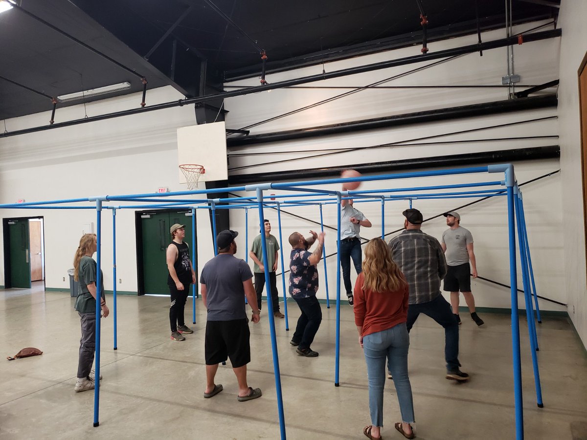 9squareintheair's tweet photo. 9 Square in the Air is a camp favorite!
#9SquareInTheAir #9Square #PhysEd #physicaleducation #backyardgame #yardgames #youthgroupgames #campgames https://t.co/64UmSWpGUl