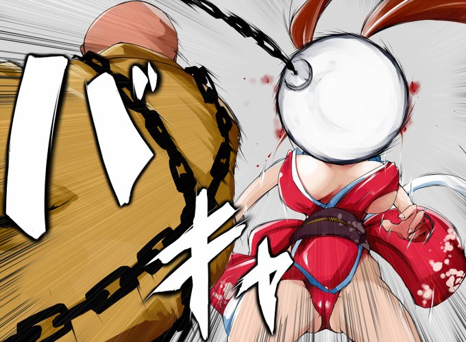 不知火舞の顔面へリストラキャラからおキツイ一撃。
異様に攻撃力高くて一撃で体力バーがごっそり減るのが好きでした。

#リョナ 