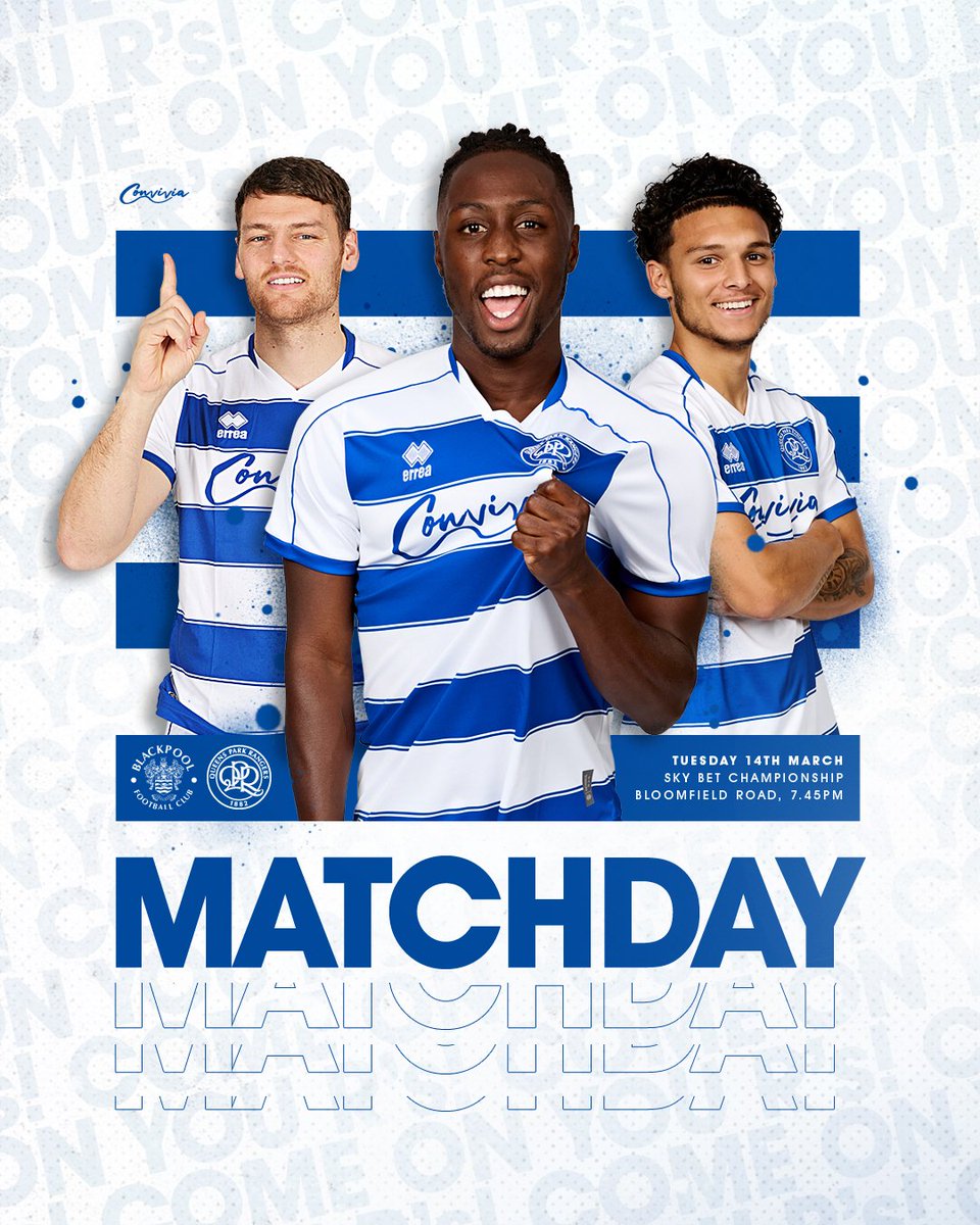 QPR's tweet image. 🏖 To the seaside.

𝗖𝗢𝗠𝗘 𝗢𝗡 𝗬𝗢𝗨 𝗥'𝗦! 👊

#QPR | #BLPQPR