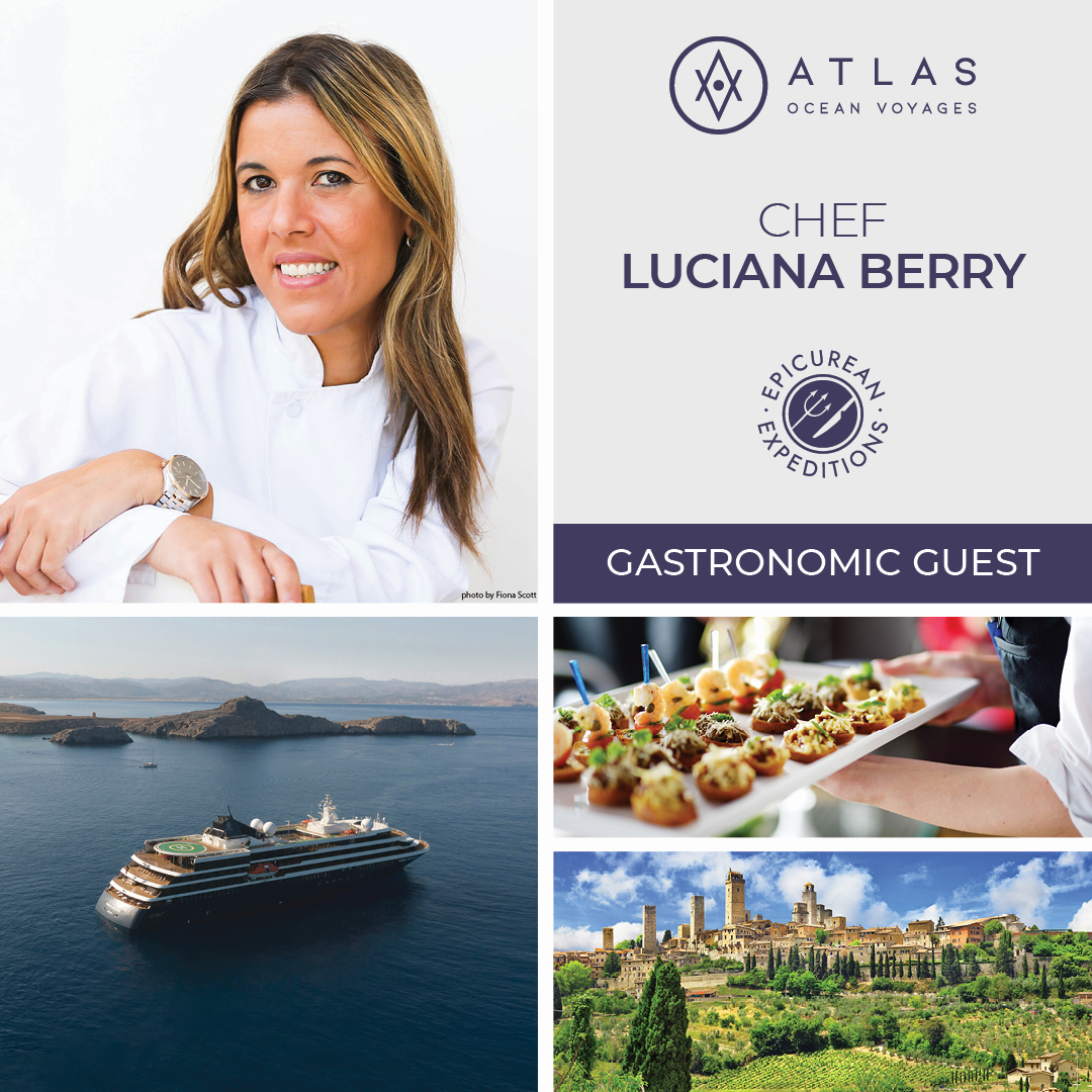 Please join us in welcoming Chef Luciana Berry as our newest Gastronomic Guest aboard World Navigator’s May 14 & 21, 2023 Epicurean Expeditions. Winner of Top Chef Brazil in 2020, follow along as she competes on Bravo’s “Top Chef: World All-Stars.' #atlasoceanvoyages #yachtlife