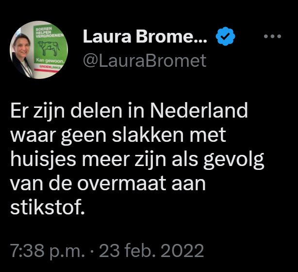 OMG, bedenk dat dit in de 2de Kamer zit en straks het kabinet steunt. Ze past er naadloos tussen maar later we het niet hopen!