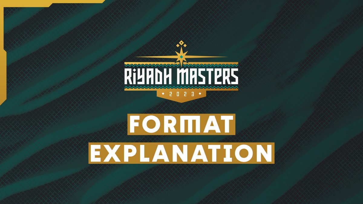 EWC_EN's tweet photo. Everything you need to know about #RiyadhMasters 2023:

✅ Championship of ESL Pro Tour Season 1
✅ Play-ins, group stage &amp; playoffs
✅ 20 teams participating
✅ $15,000,00 prize pool
✅ ... more details below! https://t.co/TE37aMmPlb