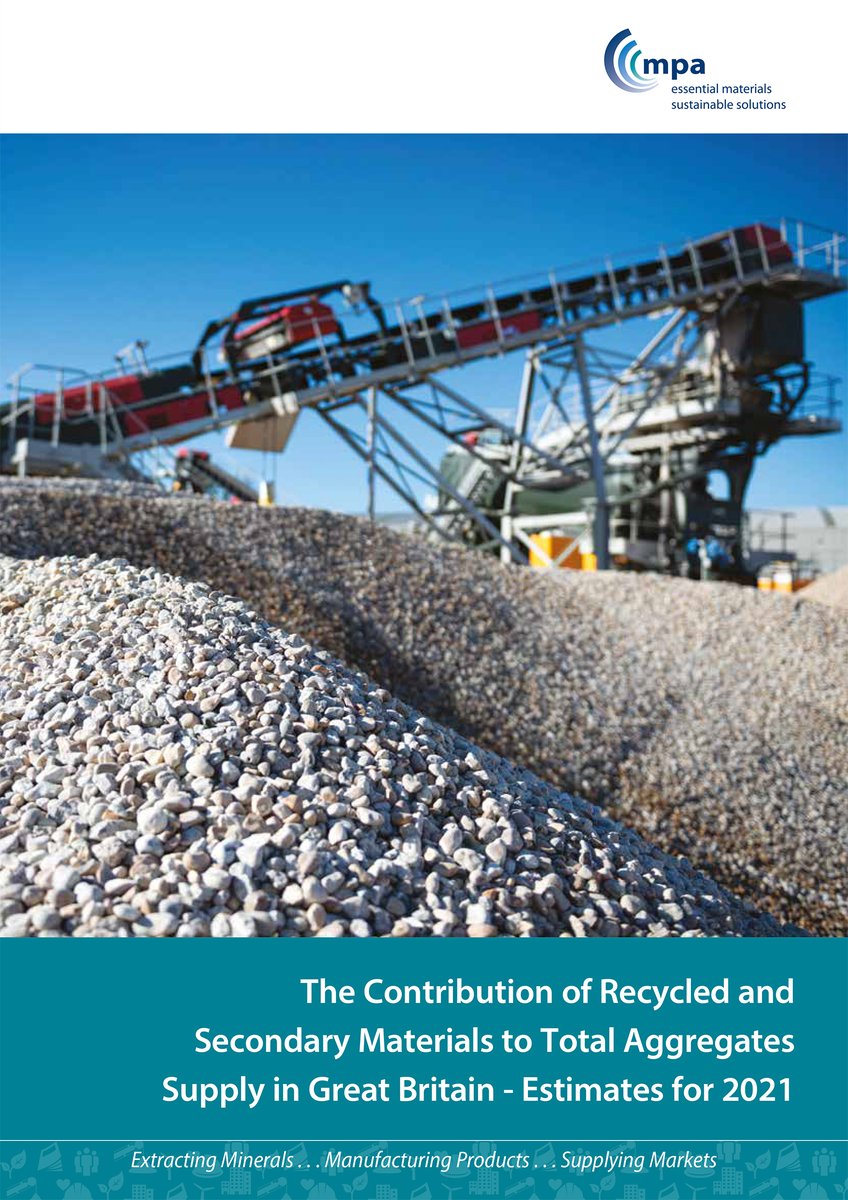 MineralProduct's tweet photo. NO GREENWASHING! Our latest report shows that 28% of Britain’s construction aggregates come from recycled and secondary sources - making it Britain’s biggest #recycling success story!

Full story: 
https://t.co/98UAblQQi8

#essentialmaterials #circulareconomy #recyclingsolutions https://t.co/3Xml1HXqwE