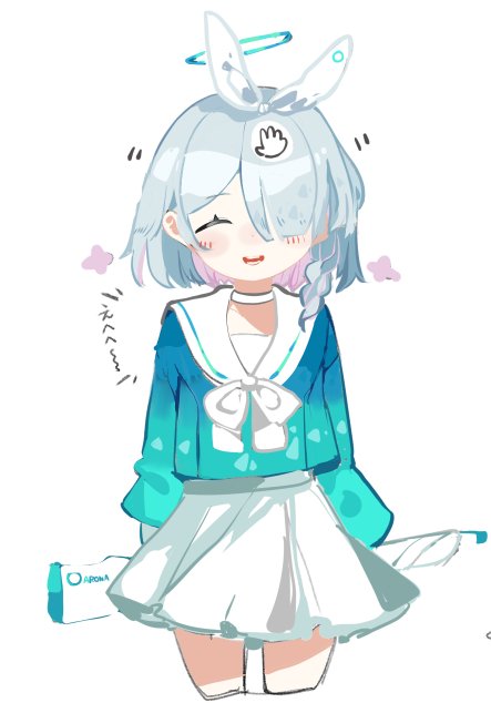 アロナ(ブルアカ) 「」|ルウ(流)🐰✨のイラスト