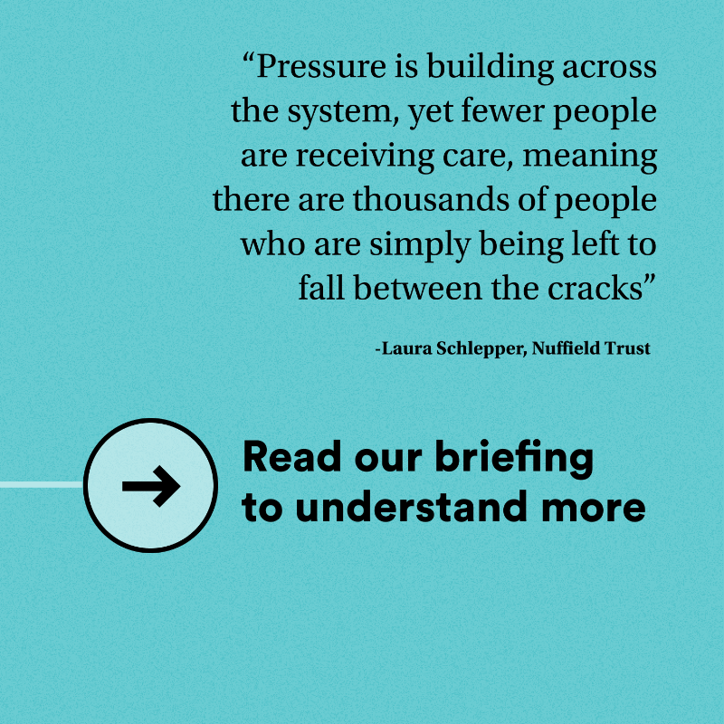 NuffieldTrust's tweet photo. How has the ability of the state to provide social care to older people changed in the last seven years? New from @Quality_Watch