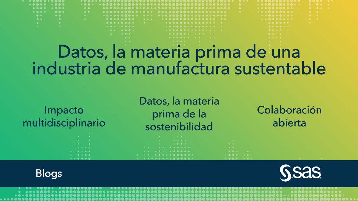 SASMexico's tweet photo. El uso eficiente de energía, agua, emisiones de gas de efecto invernadero, el manejo de desechos y la deforestación son responsabilidad de las empresas. Descubre el uso adecuado de datos para una manufactura sustentable.
#sas #analytics #ia #thepowertoknow
https://t.co/ocjjBUoWoY https://t.co/KnwS2VolqN