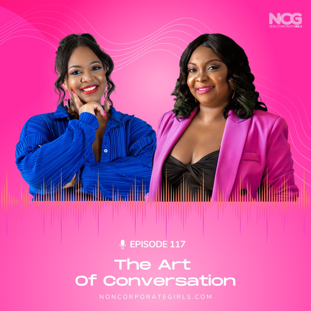 <a href="/the_aya_brand/">Ayanna</a> and <a href="/missdelailac/">Your Favorite Rich Titi</a> have learned through the growth of NCG that the art of conversation is important to cultivate. There are definitely do’s and don’ts. Tune into the latest episode to be sure you avoid the pitfalls and are better prepared. bit.ly/3P89sj1