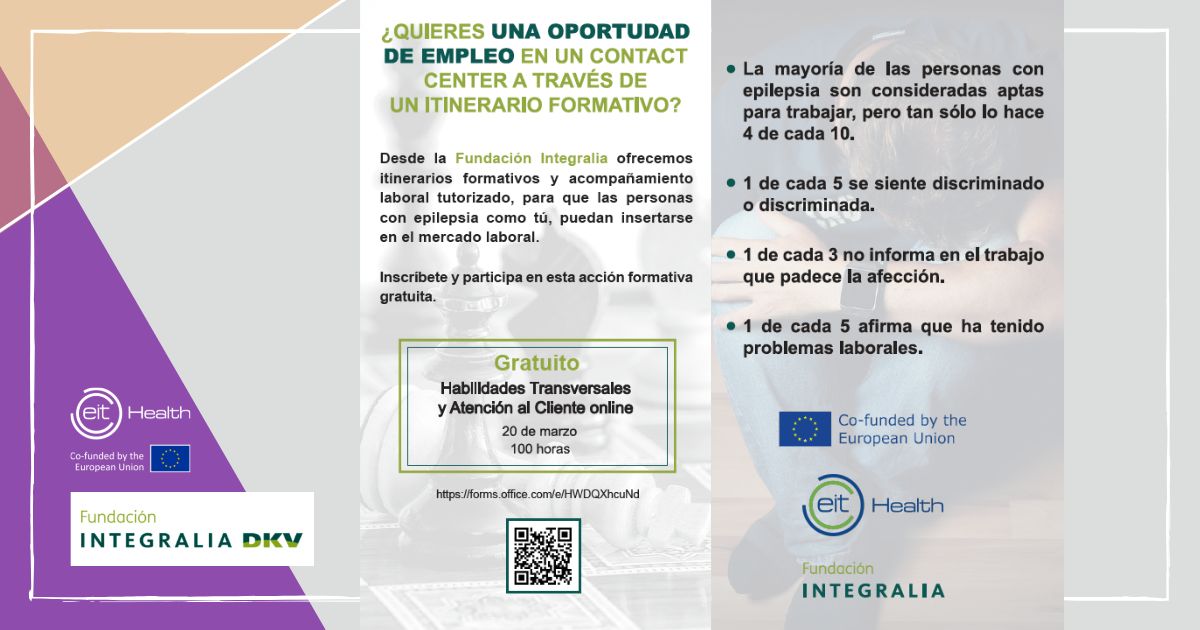 mjn-neuro (@mjnneuro) on Twitter photo We continue to move forward with the Amplifier project. <a href="/DKVIntegralia/">Fund_DKVIntegralia</a>, has made progress in creating activities in favor of improving the employability of people with #epilepsy, so next March 20 they start an online course (in Spanish). #impact #dkvintegralia We continue to move forward with the Amplifier project. <a href="/DKVIntegralia/">Fund_DKVIntegralia</a>, has made progress in creating activities in favor of improving the employability of people with #epilepsy, so next March 20 they start an online course (in Spanish). #impact #dkvintegralia
