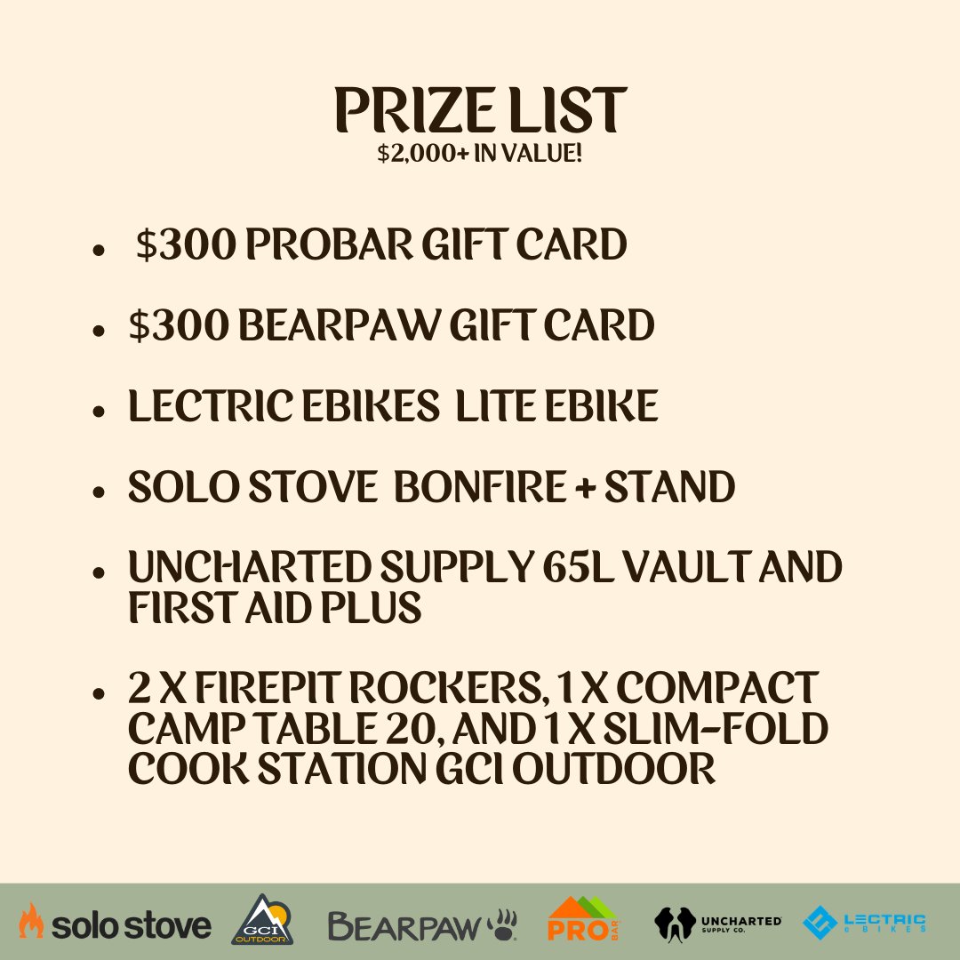 lectricebikes's tweet image. SPRING GIVEAWAY
We’re teaming up to send one lucky winner home with over $2,000 in outdoor gear to kick off their spring! Click the link below to enter!

bit.ly/3ZSHM5Z

The giveaway winner will be selected on March 24th.⚡

•••

#lectricebikes #springgiveaway