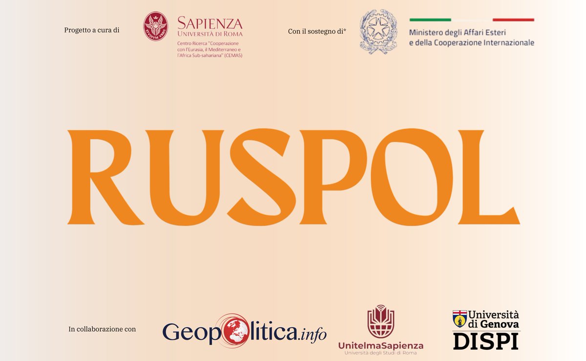 Geopoliticainfo's tweet photo. 🇷🇺🇪🇺🇮🇹| È ora disponibile il 2° Geopolitical Brief di RUSPOL un progetto di @CEMASResearch con @ItalyMFA @Geopoliticainfo @UnitelmaTweet @UniGenova.
📌| I rapporti russo-europei nella transizione dal sistema internazionale unipolare a quello multipolare, a cura di @Mara_Morini e con i contributi di Barbara Pisciotta, @alessandra_russ, @paolo_pizzolo, @LorenzoRiggi1, @ChiaraMinora, Giorgio Cuzzelli, e @cbertolotti1.
Per scaricarlo gratuitamente ➡ https://t.co/d1w72pwQza