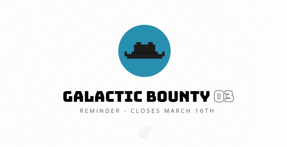 galactic_punks's tweet photo. 🎯**Bounty Reminder**

@capapult bounty ending in 3 days !!
March 16th 23.59 UTC

🎁 GPs NFT &amp; cash prizes up for grabs!
Share your submission on GP discord - https://t.co/MQMPmU3r9f

Want to learn more about Capapult?
Check GP holders entries 👇 https://t.co/uvyyoZkRX2