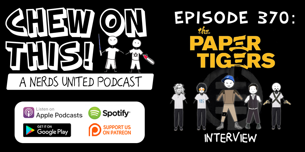 chewonthispod's tweet photo. We're back and in a big way! We welcome back @_tranquocbao, writer and director of @_ThePaperTigers, along with three other members of his production team! Today we welcome #AlnDuong, @e3velasquez and THE @YujiOkumoto, of #KarateKidII and @CobraKaiSeries! https://t.co/RLB1nfsRWU https://t.co/j7sp9B53Xz