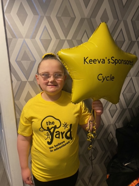 theyardscotland's tweet photo. Huge thanks to our superhero supporter Keeva who recently cycled over the Tay Bridge to raise money for The Yard.

Keeva is a regular visitor at our Dundee site and was keen to do something to help us rebuild after the fire. And help she certainly did, raising a fantastic £985. https://t.co/EdgmUqRT1K