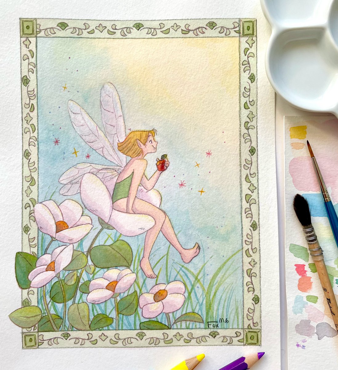 Marinebce_art's tweet photo. ✨ Another fairy ✨ https://t.co/MZTyqSDfCA