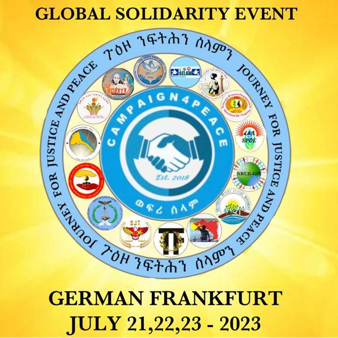 AmanuelERI1's tweet photo. #ወፍሪ_ሰላም #Solidarity4Peace comes to #Europe!!!!!!!
°°°°°°°°°°°°°°°°°°°°°
Journey for Justice and Peace is organizing an Event in #Frankfurt, #Germany.
3 days Conference, Get together and Entertainment in July.
#Eritrea #Tigray @SenunaK @sey_geb @GSoyra https://t.co/XICZkkN9qv