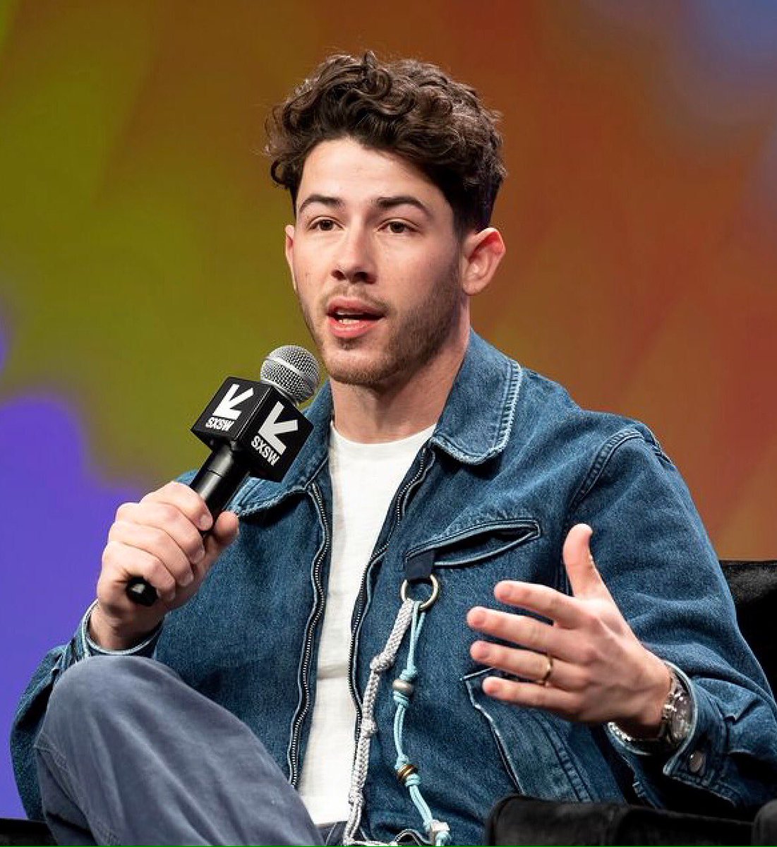 NickJJournal's tweet photo. Nick speaking this morning, at #SXSW, as part of 'The Burden of Diabetes on Patients' panel
#NickJonas  #T1D  #BeyondType1  #SXSW2023 

(📸main photo: suzannecordeiro via IG) https://t.co/OOGKg2s7qX