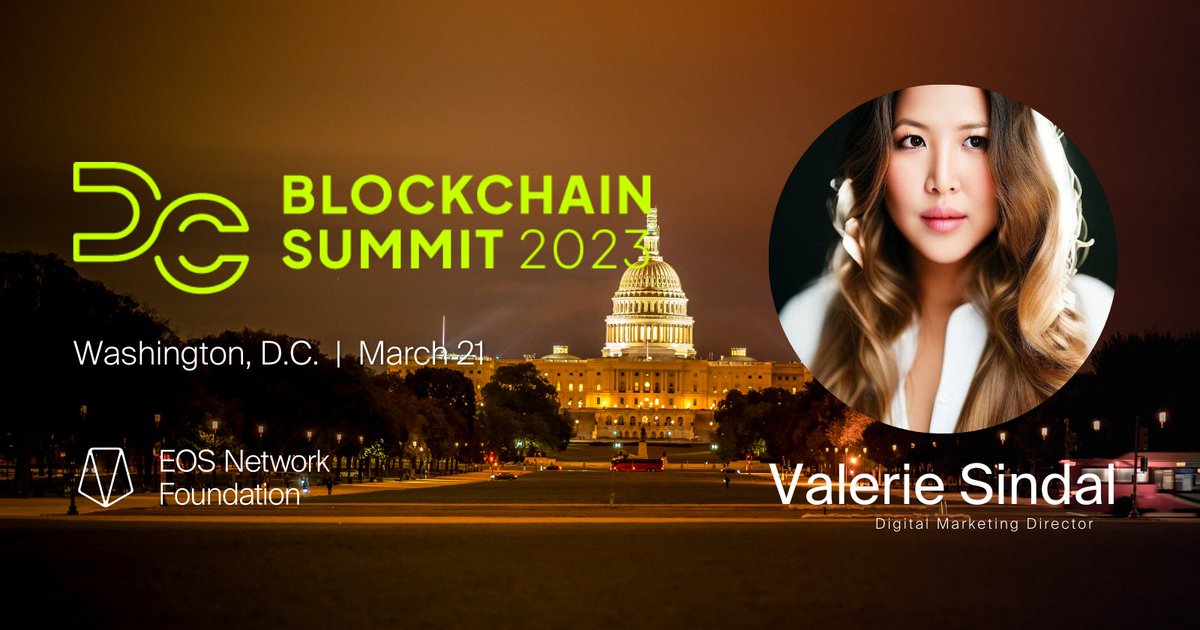 Vaulta_'s tweet photo. The #ENF is going to be in attendance at the DC Blockchain Summit, representing the #EOS community 🔥

If you're going to be in attendance, we'd love to meet and tell you about $EOS! Keep and eye out for our Digital Marketing director, Valerie, and come say hey 👋 https://t.co/AMzCgZqz1T
