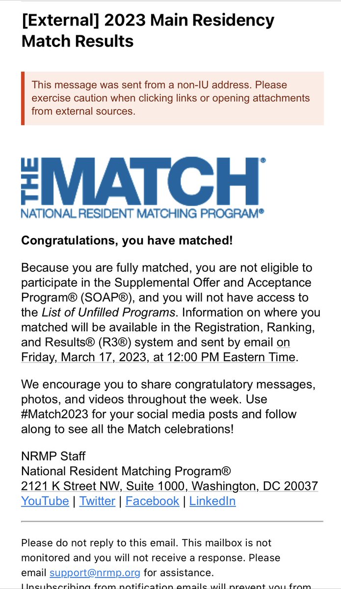 Guess who is going to be a psychiatrist!!!! #Match2023 #PsychedForPsych #psychtwitter