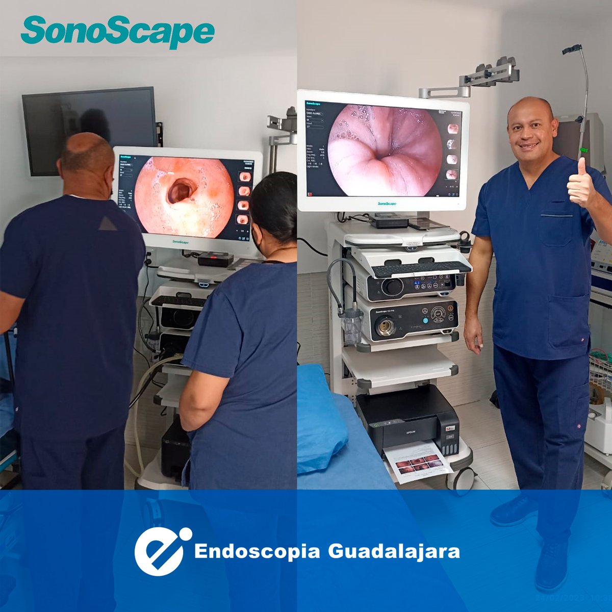 Entrega torre Sonoscape al dr. Andrés Mendoza Sanchez en la ciudad de Irapuato. 
.
#Sonoscape #gastroenterologia
#doctor #gastroscopy #endoscopiadigestiva #gastro