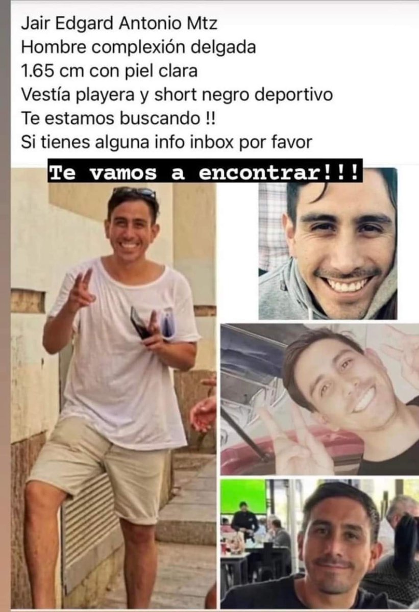 Jair fue privado de la libertad el domingo 12 de marzo del 2023, tenemos que encontrarlo, por favor ayúdame a difundir y etiquetar en los comentarios las siguentes cuentas <a href="/diegosinhue/">Diego Sinhue Rodríguez Vallejo</a> <a href="/LorenaAlfaroG/">Lorena Alfaro García</a> <a href="/irapuatogob/">Gobierno de Irapuato</a> @gobiernogto <a href="/segpublicaira/">Secretaría de Seguridad Ciudadana 👮🏻‍♀️</a> <a href="/FGEGUANAJUATO/">Fiscalía General del Estado de Guanajuato</a> <a href="/SeguridadGto/">SeguridadGto</a> <a href="/AlvarCdeV/">Alvar Cabeza de Vaca Appendini</a>