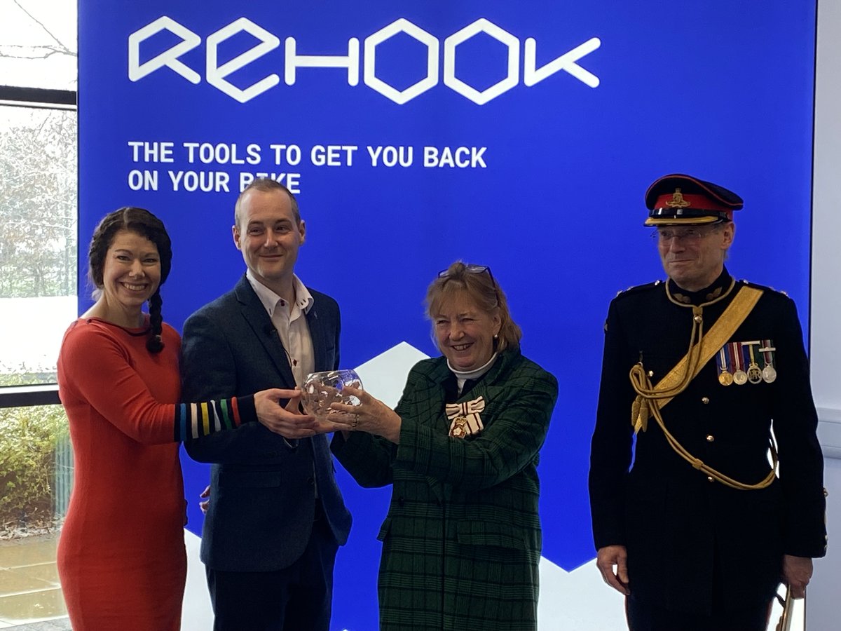 Proud to be part of the journey with @rehook_bike as they received the 'The Queens Award for Enterprise: Innovation' last Friday

Its amazing that this is the second time we have been a collaborator with a company that has won a Queens Award!

#queensaward #plastics #ukmfg