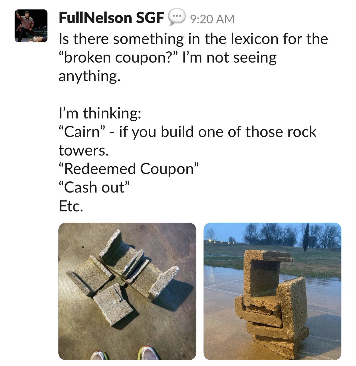 Beautiful way to remember your coupon. ❤️ #couponsinthewild