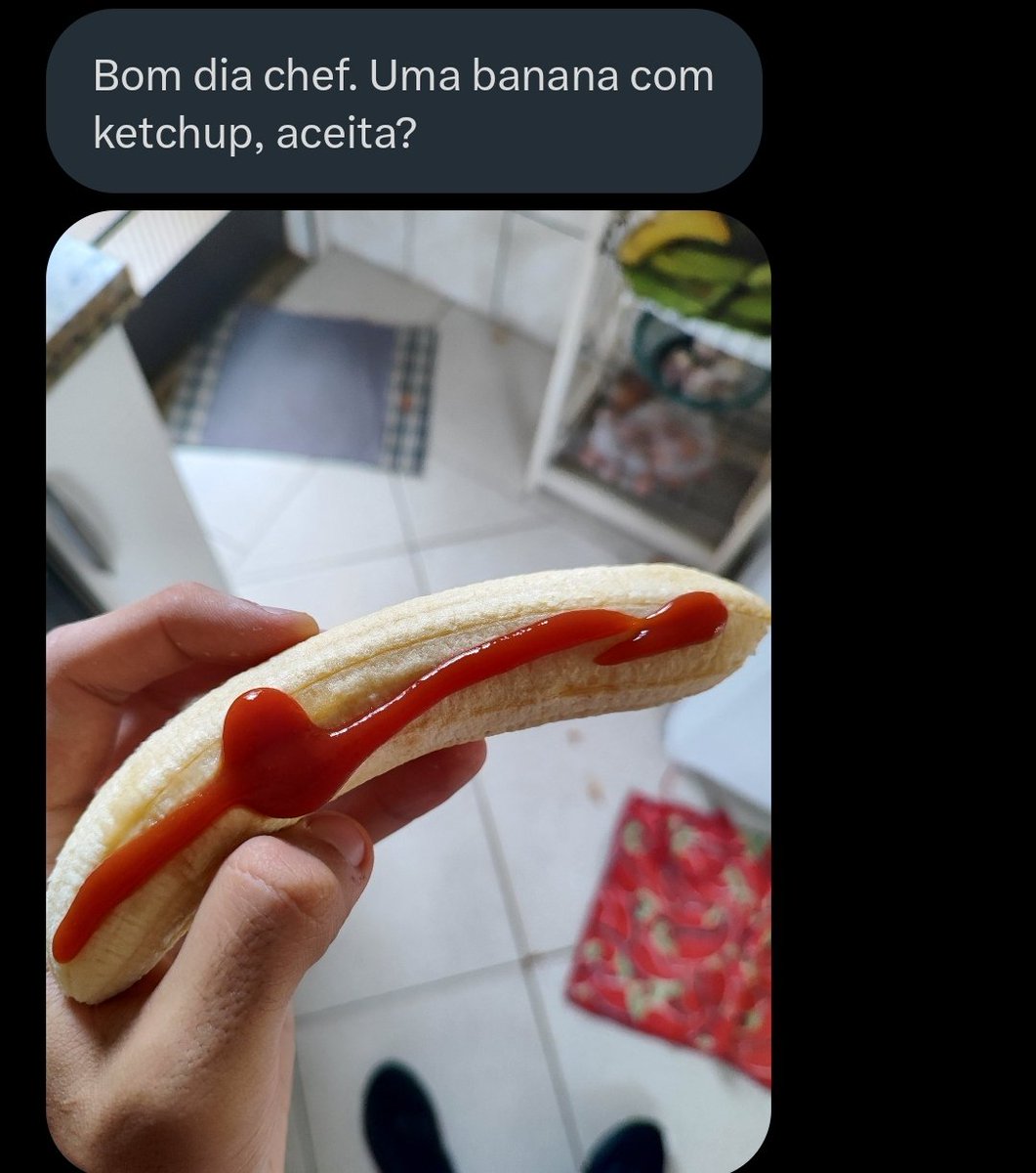 Chef Dan Galhardo on X: Cheetos bola com Ketchup. Passa ou Amassa