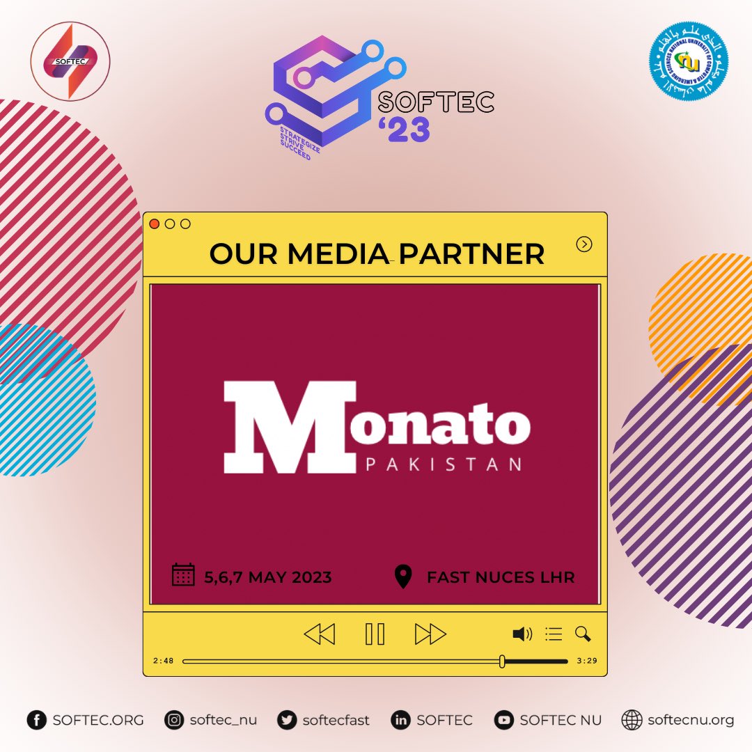 softecfast's tweet photo. Exciting news! We're thrilled to announce our new media partner for SOFTEC '23 - Monato!
Monato is a daily magazine that features articles on a variety of societal events, providing insightful perspectives.
We are looking forward to collaborating with #Monato https://t.co/9mhEHrAO9v