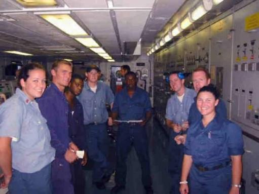 Cal_Maritime's tweet photo. Our next Cal Maritime alumni feature for #WomensHistoryMonth is Kristina "Casey" Bowden, owner of West Coast Resource Services, Inc. Ms. Bowden also wrote a children's book, "Casey the Container: And her first day in port," explaining how containerized cargo is moved. ⚓️🌎⚙️ https://t.co/c2EjLprRIq