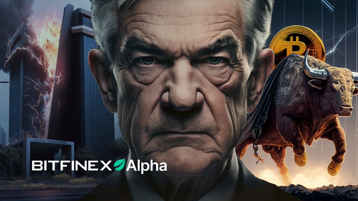bitfinex's tweet photo. Our latest BITFINEX ALPHA is out!
This week we discuss hot topics 🔥
- The failure of Silicon Valley Bank
- The de-pegging of $USDC and what it means for the future 
- The volatility in $BTC and why we are still optimistic  

Download to get it all today:
https://t.co/dRWilCKcQD https://t.co/jJaqJ53fhk