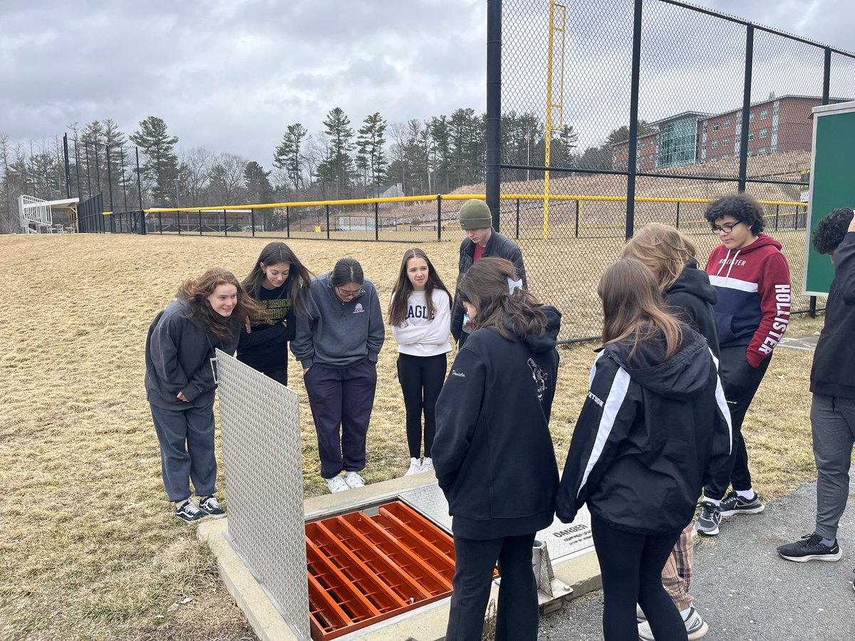 MsKerriganNRHS's tweet photo. We are so lucky to have a fancy WWTP on campus! #nrhsapes https://t.co/CUzjELUOpf