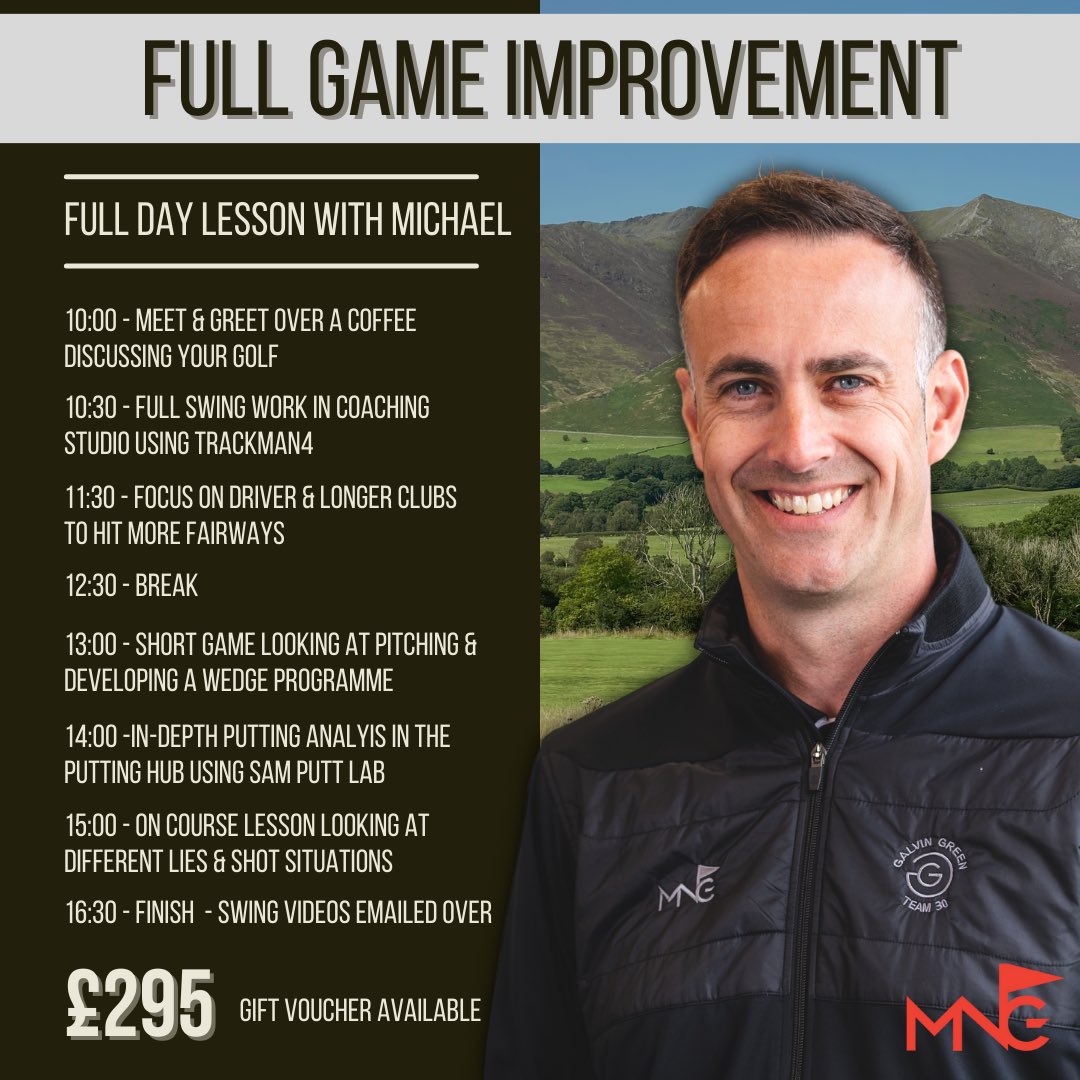 Get your golfing season off the best possible start! Full day lesson with myself @penrithgolfhub looking at every part of your game. DM for more details or to book. #golf #golfcoach #golflesson #golfswing #daylesson #penrith #mng