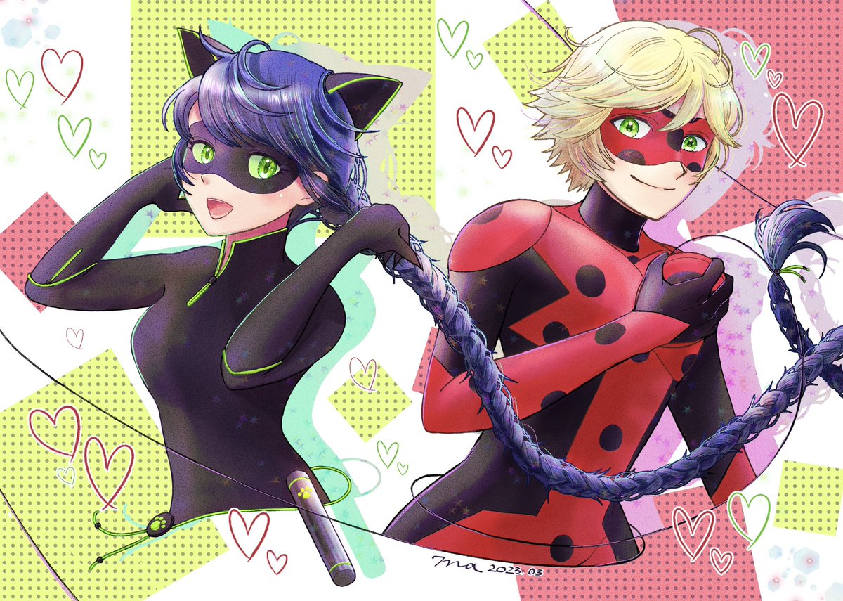 このふたりやっぱり好き！
#MiraculousLadybug