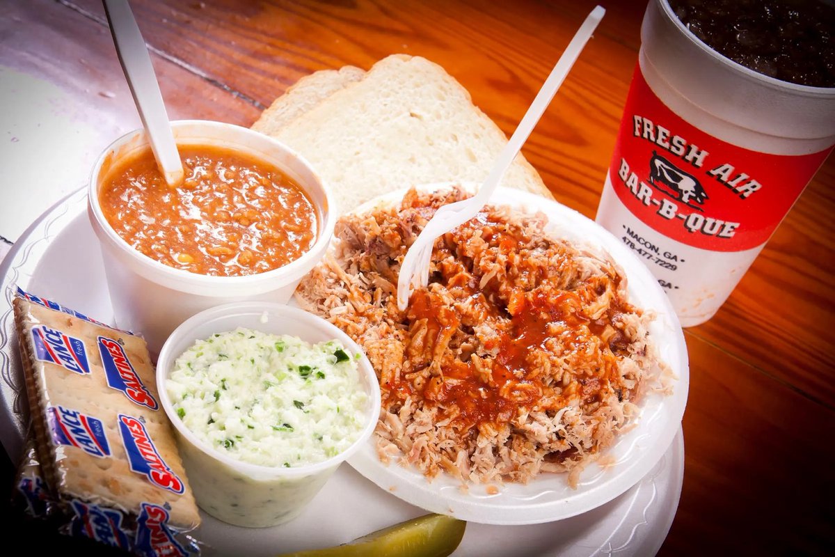 Lunch_Madness's tweet photo. . @FreshAirBBQue wins the Lunch Madness for the fourth time. Also, this is their second year in a row winning it. 🏆🏆🏆🏆🍽️
Thank you to everybody who participated! Looking forward to next year! @ButtsCountyGa @My_JPA https://t.co/fNoPmxQC0C