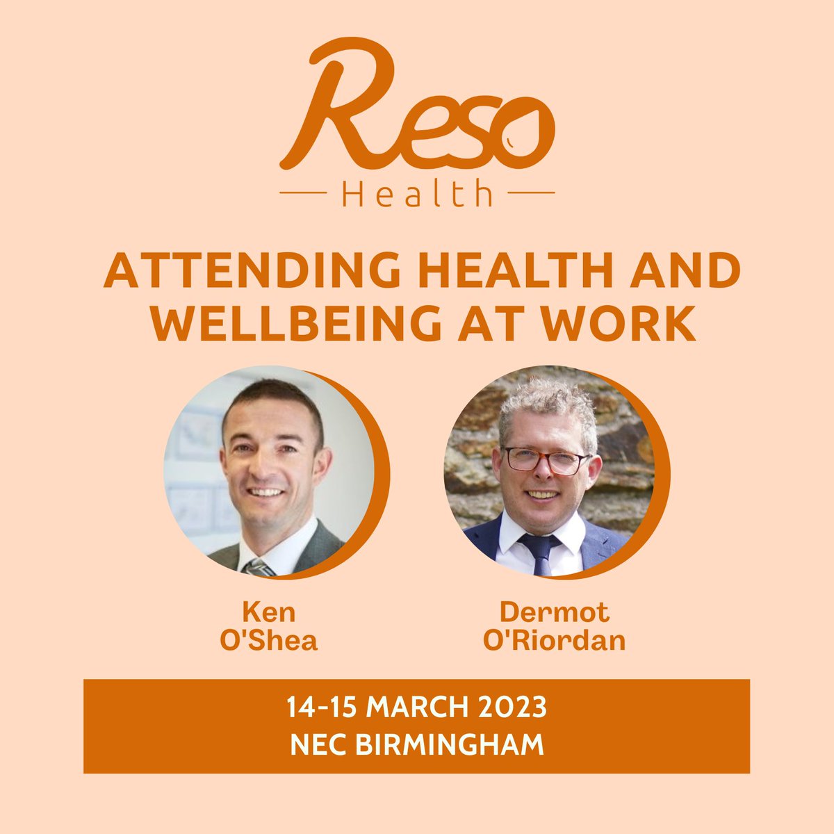 Reso Health (@resohealth) on Twitter photo We're on our way to the <a href="/HWatWork/">Health & Wellbeing at Work 2025</a> event! Our Co-Founders, Ken O'Shea and Dermot O'Riordan are looking forward to meeting everyone over the next couple of days. #Healthatwork2023 We're on our way to the <a href="/HWatWork/">Health & Wellbeing at Work 2025</a> event! Our Co-Founders, Ken O'Shea and Dermot O'Riordan are looking forward to meeting everyone over the next couple of days. #Healthatwork2023