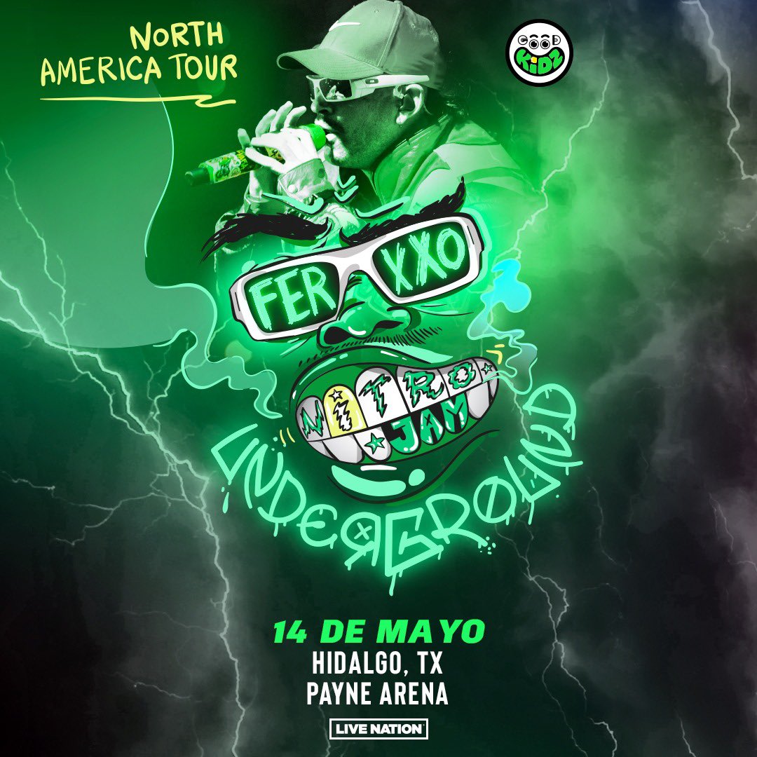 FEID 💚 FEID 💚 FEID 💚 
<a href="/feid/">suena</a> 

🗓Fecha :  14 de Mayo 
Donde the GOAT 📍Hidalgo TX, Payne Arena

Los boletos salen ala venta este jueves 14 de Marzo 10 AM en taquilla y en paynearena.com 

👀👀Mañana arranca la preventa “online only” desbloquea con la palabra : HOLAMOR
