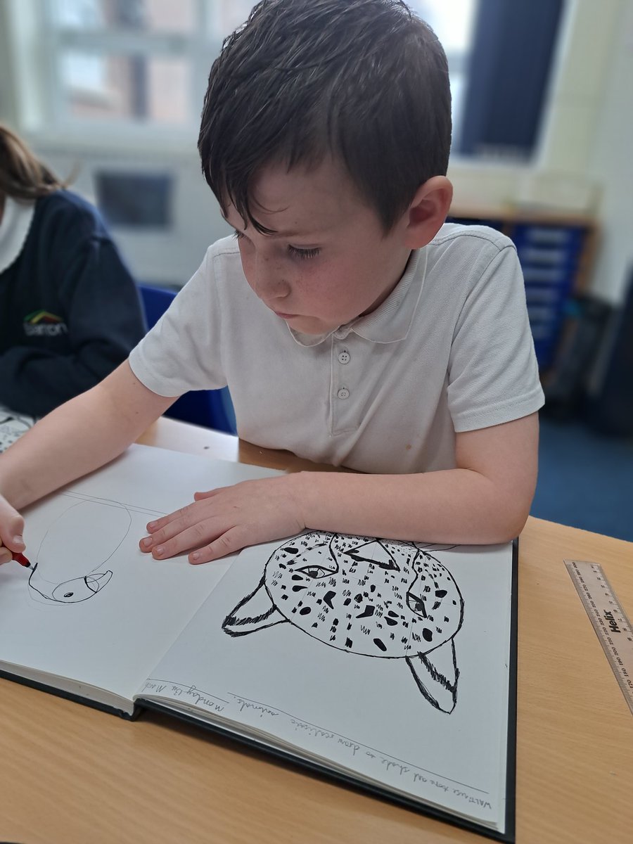 Y4, have produced some amazing rainforest artwork inspired by Henri Rousseau. <a href="/BarntonMissR/">Miss Rutter</a>
@BarntonMrsLowe <a href="/BarntonMrsRW/">Mrs Wieckowski</a>