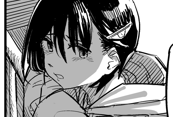 最近なんも意識してなかったけど、鼻の下面の半分だけ描くことが増えたな
これのメリットは三角形の太さを変えることで顔の角度を表現できるところです 