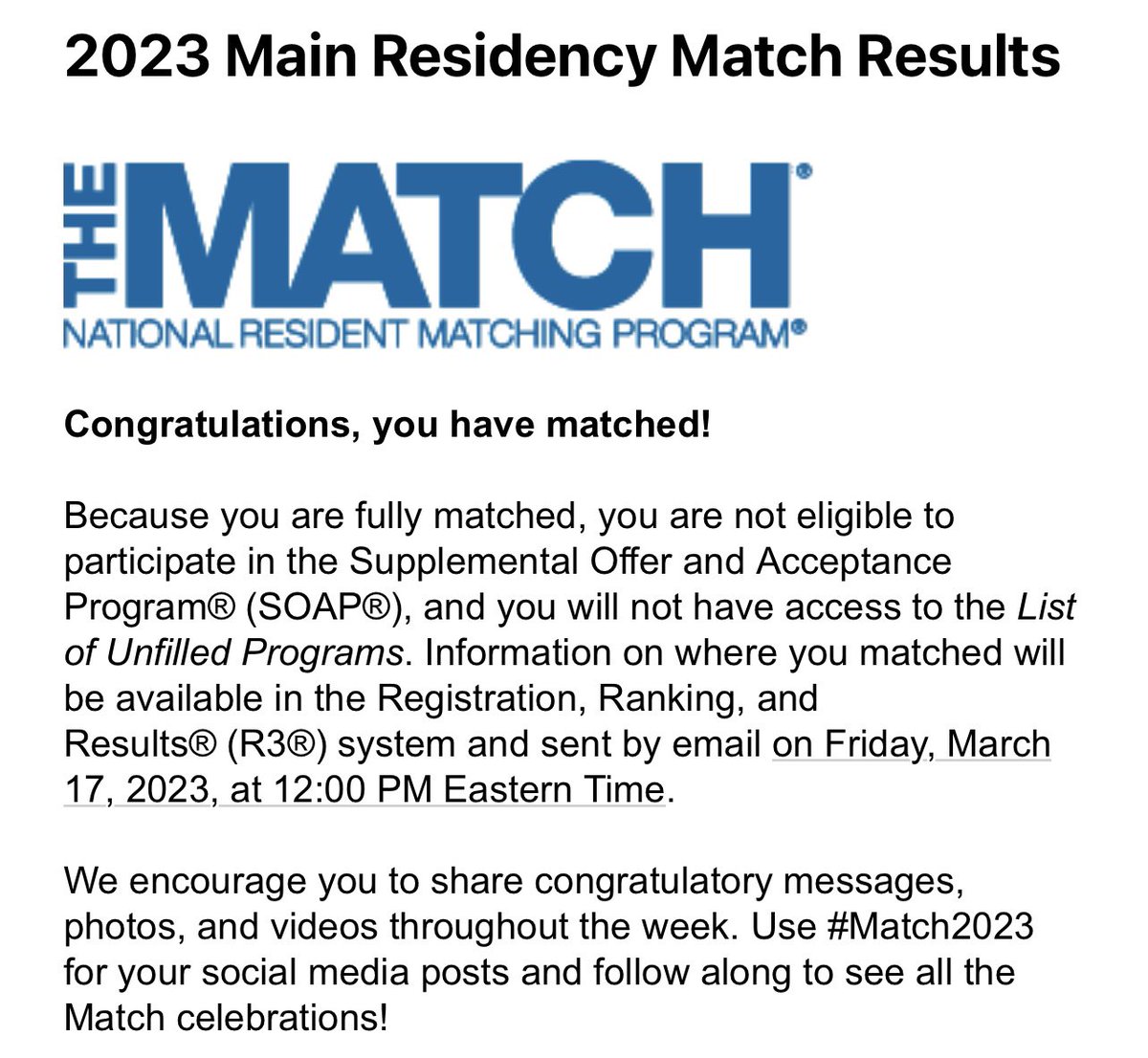 hamad_kaif's tweet photo. I’m gonna have a job and be a doctor!! Can’t wait to see where on Friday. Alhamdulillah! #Match2023 🙏🏽🥹 https://t.co/DlP1QIYwT1