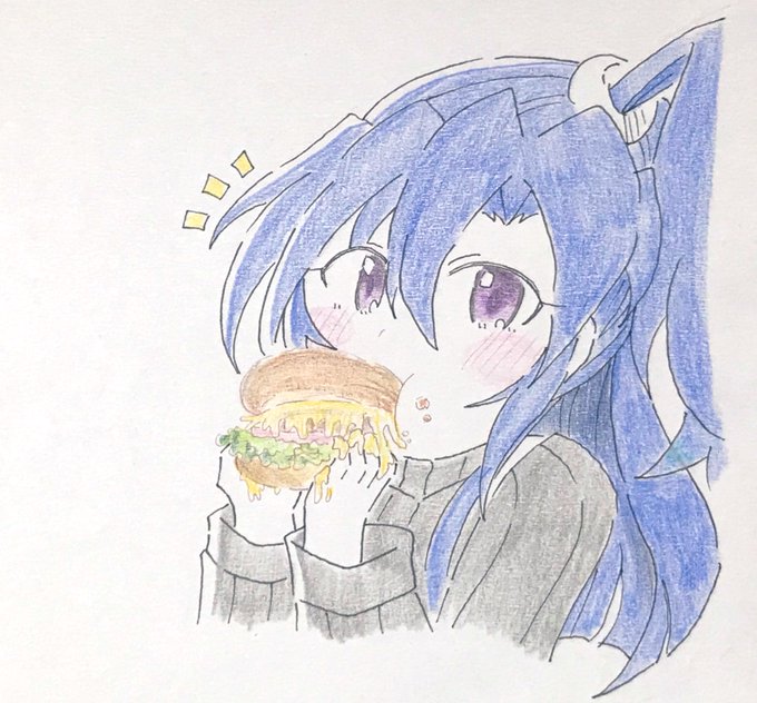 【 さん】風鳴翼さん🍈(お待たせしました！🍔🍟教えてくれてありがとうございました🙏✨)#フォロワーさんの推しが描きたい#