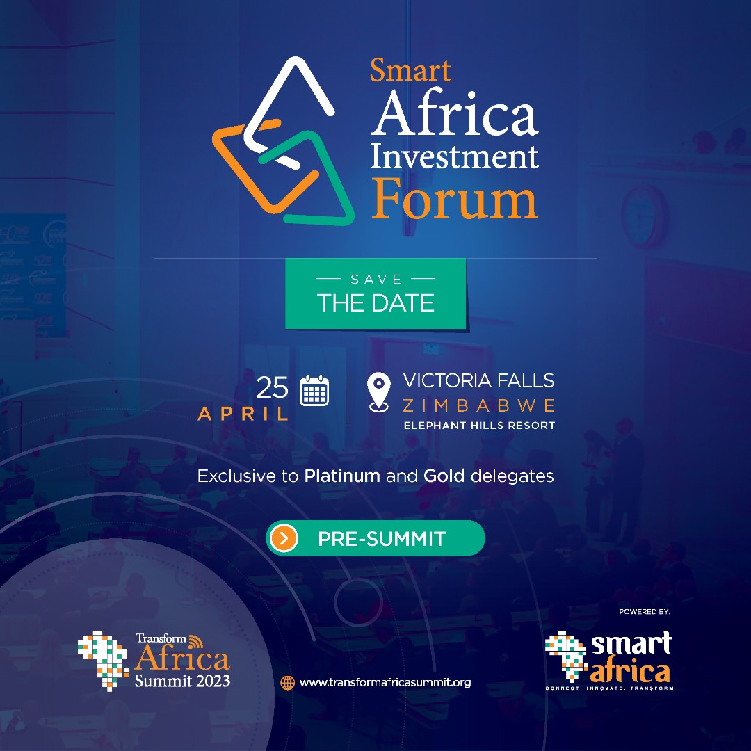 RealSmartAfrica's tweet photo. Join the Smart Africa Investment Forum!

Seize this unique opportunity to drive investments into Africa digital transformation. 

Exclusive to Platinum and Gold level delegates of #TAS2023
🗓️25th April 2023
📍Victoria Falls - Zimbabwe https://t.co/ZzHphzW6KV
