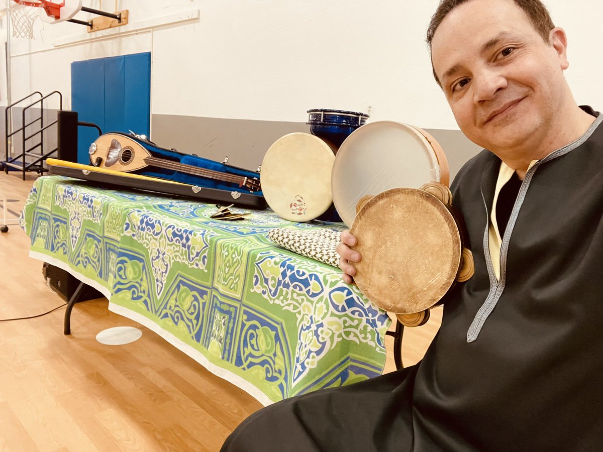 I arrived late late late last night in DC, and woke early to pierce through the notorious traffic, to my 1st of 9 ARABIQA school shows this week in Maryland &amp; DC. ￼ I’m relieved every time I accomplish this feat of logistics &amp; stamina￼ 🛠️🤎 arabiqa.net <a href="/GoArtivate/">GoArtivate</a>