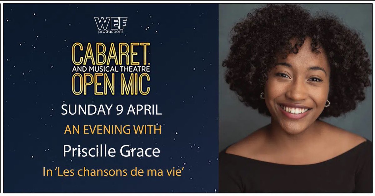 We’re delighted to have @priscillegrace at the WEF next month !! An evening not to be missed 🤩 

👇🏻 Get your tickets now 👇🏻
toulouselautrec.co.uk/event/wef-caba…