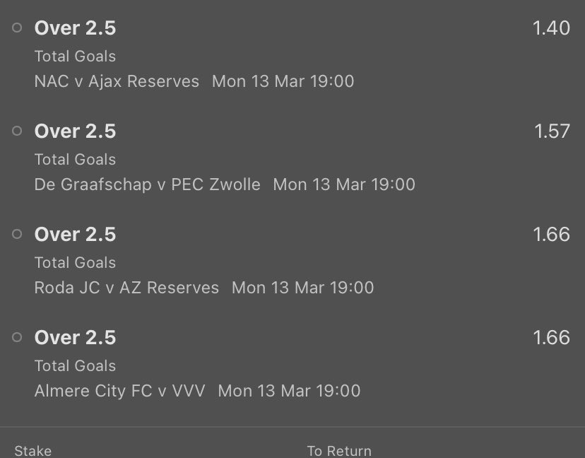 GGoalsGalore's tweet photo. Mondays 

📌BTTS - 7.14
📌-O2.5 - 6.11

Slim pickings tonight but here’s mine https://t.co/VC9FyUsI3M
