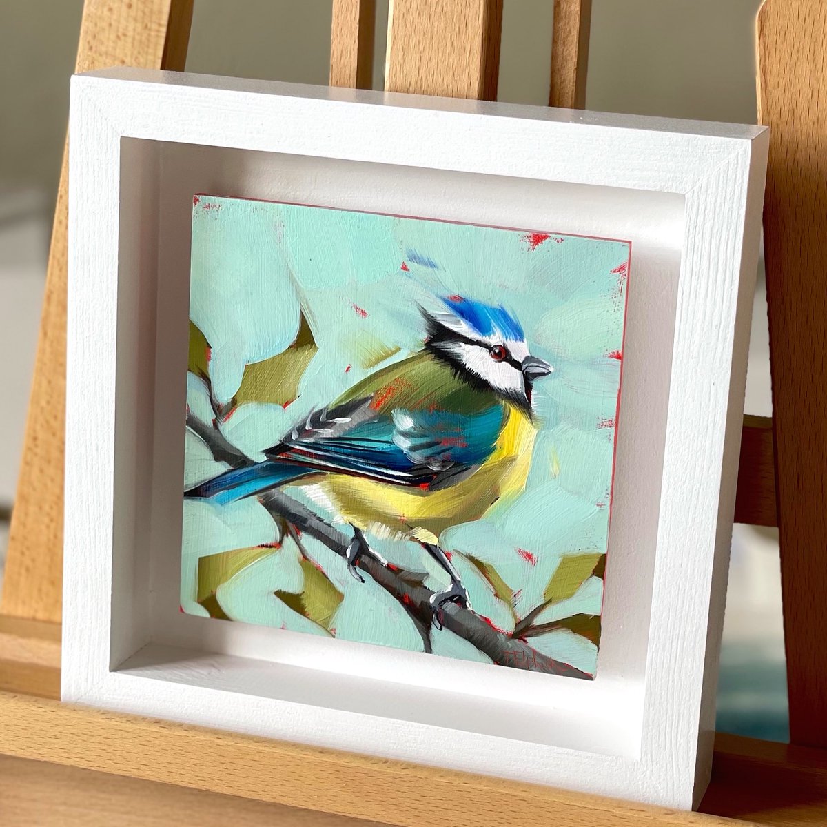 MidCornwallGall's tweet photo. Look what’s just flown into the gallery! This fabulous little oil painting is part of a sublime new collection by Tracey Elphick. https://t.co/JYN1yGKsS5