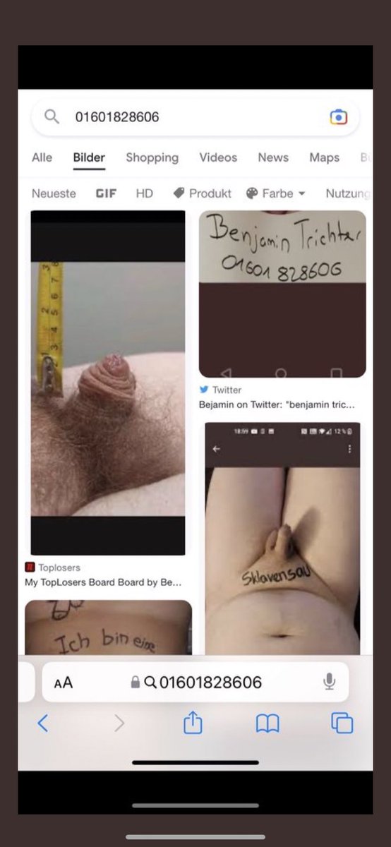 man findet alle meine Bilder auf Google 😳